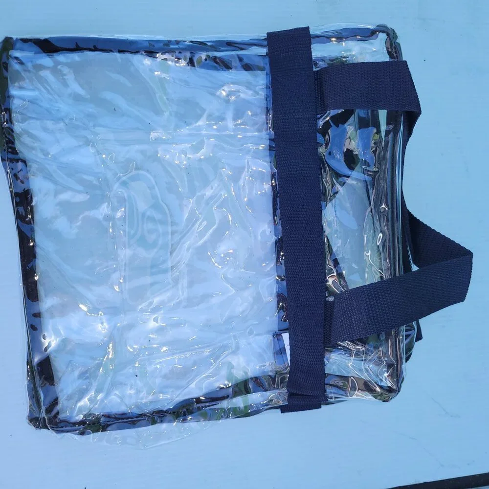 Seattle Seahawks clear tote bag